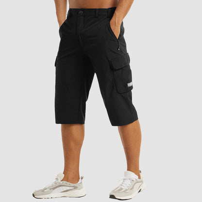 Joseph Collection | Men's Cargo Shorts with Comfortable Fit | Versatile Knee Length Design for Summer Style