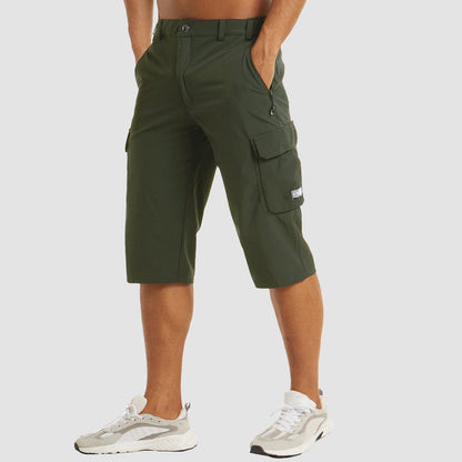 Joseph Collection | Men's Cargo Shorts with Comfortable Fit | Versatile Knee Length Design for Summer Style