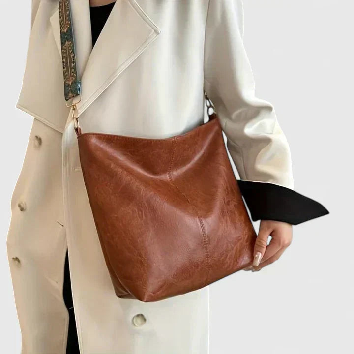 Kirsten | Women's Shoulder Bag with Decorative Strap Accents | Unique Style for Effortless Summer Outfits