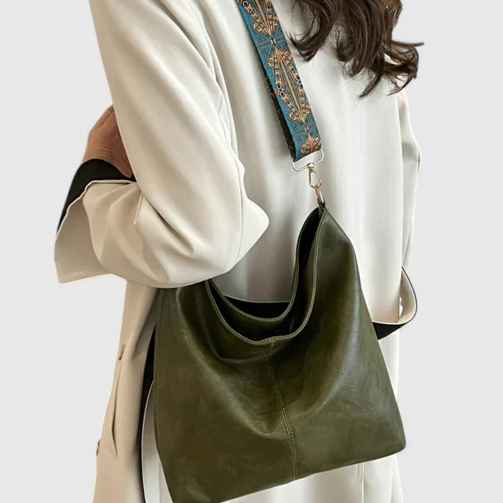 Kirsten | Women's Shoulder Bag with Decorative Strap Accents | Unique Style for Effortless Summer Outfits