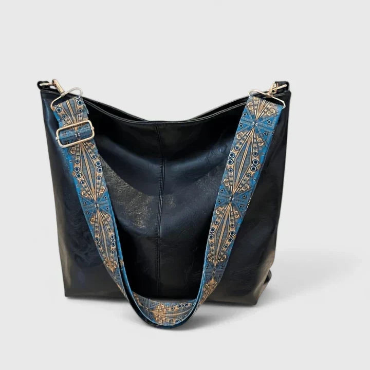Kirsten | Women's Shoulder Bag with Decorative Strap Accents | Unique Style for Effortless Summer Outfits