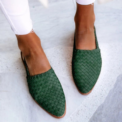 Lisa Collection | Women's Flats with Breathable Woven Upper | Elegant Comfort for Spring/Summer