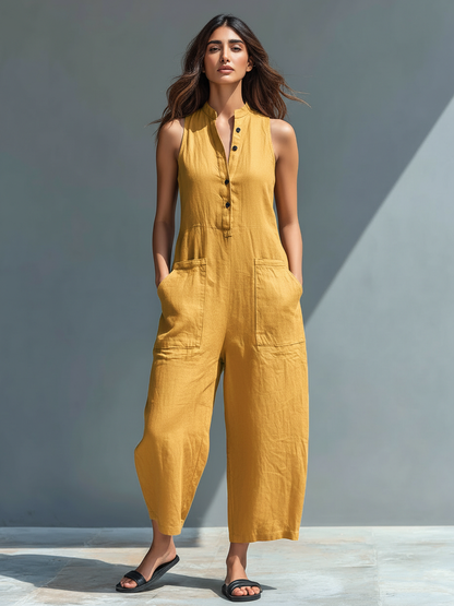 Lorraine Collection | Wide Leg Jumpsuit for Women with Breathable Fabric | Effortless Style for Everyday Comfort