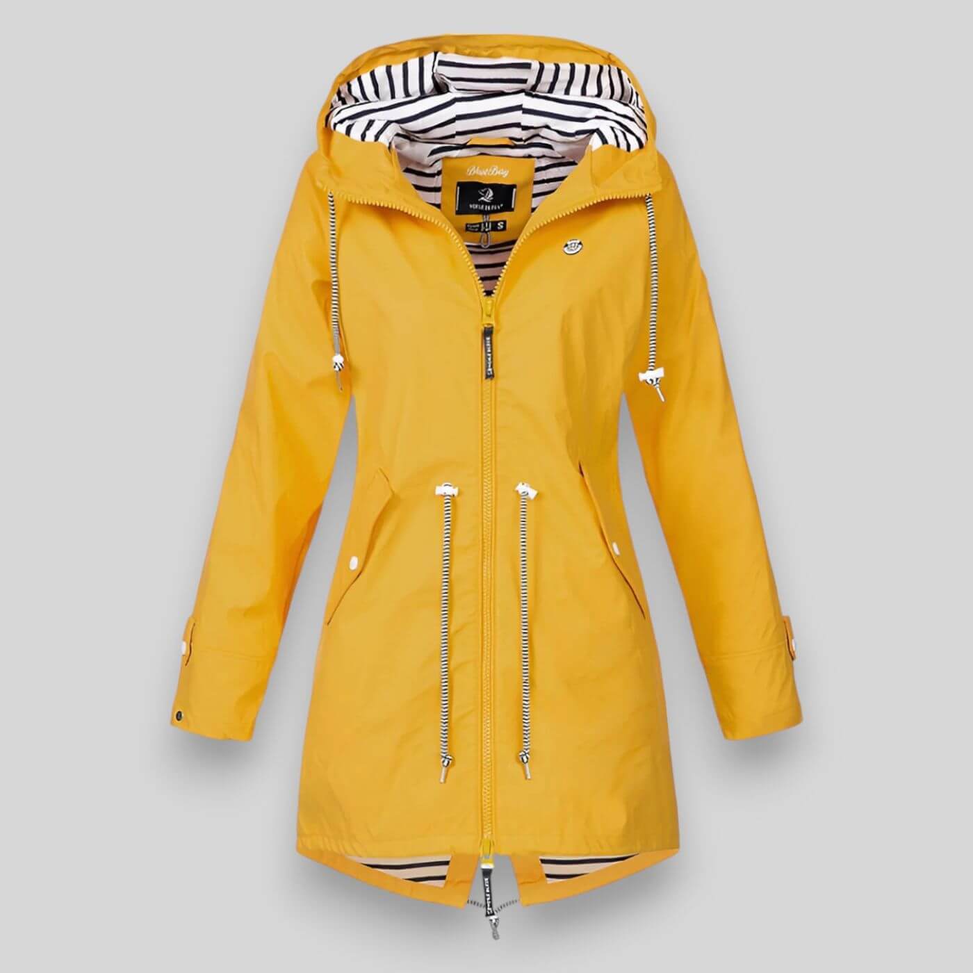 Women's Waterproof Rain Jacket — Lightweight Adjustable Hood 2