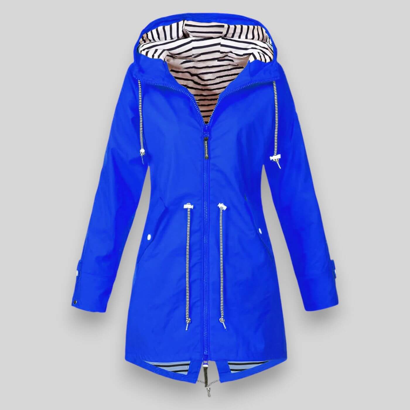 Women's Waterproof Rain Jacket — Lightweight Adjustable Hood 5