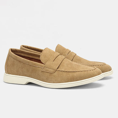 Luca Collection | Black Loafers for Women with Cushioned Insole | Stylish Comfort Footwear