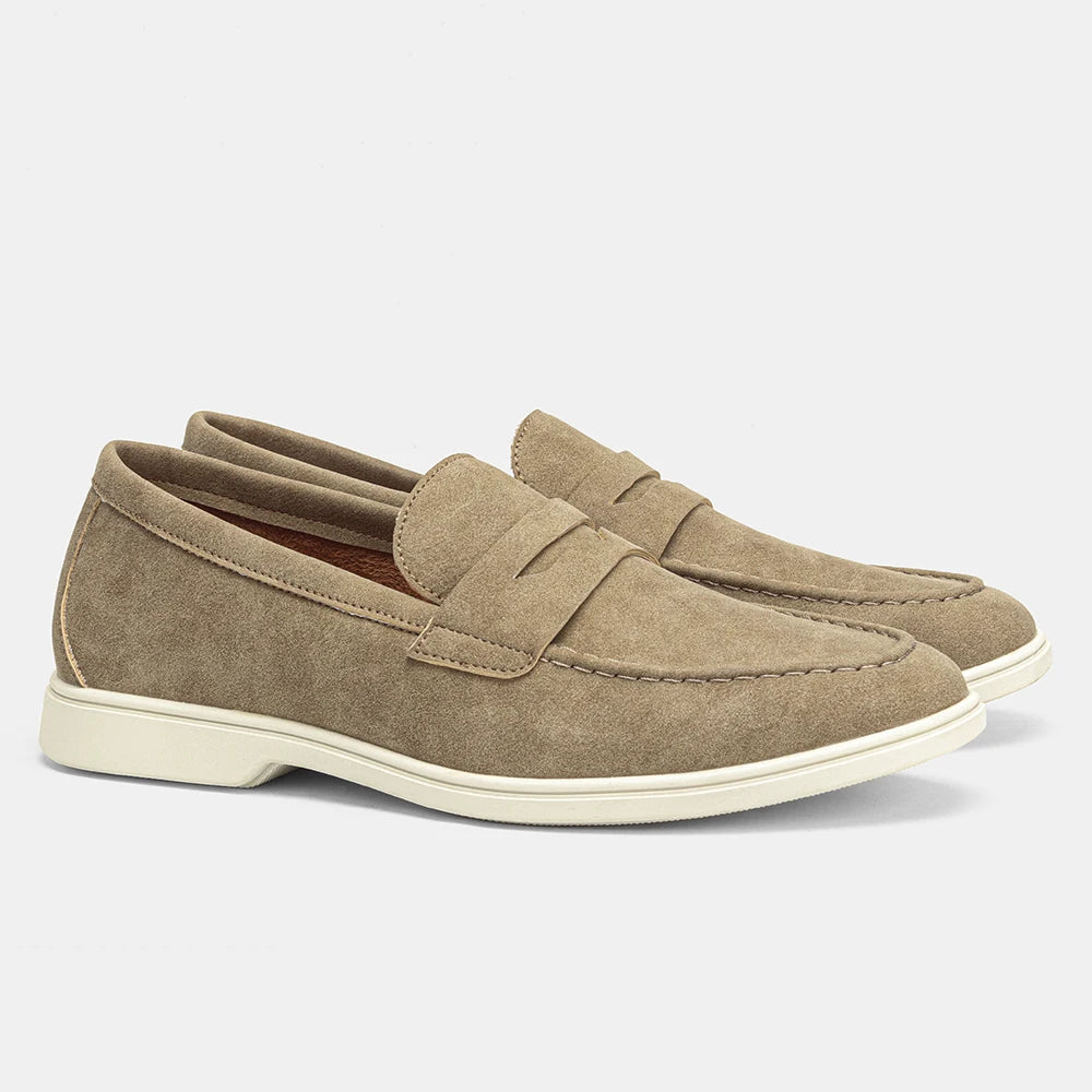 Luca Collection | Black Loafers for Women with Cushioned Insole | Stylish Comfort Footwear