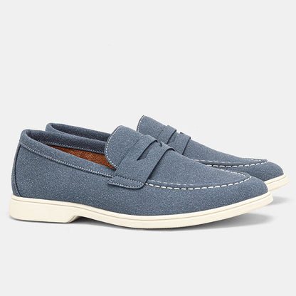 Luca Collection | Black Loafers for Women with Cushioned Insole | Stylish Comfort Footwear