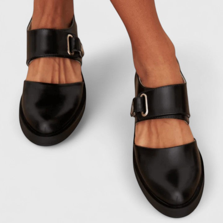 Lyssavelle | Women's Shoes with Cushioned Insole & Adjustable Strap | Elegant Comfort for All-Day Wear