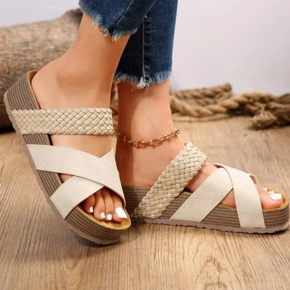 Madison | Women's Platform Sandals with Orthopedic Support | Stylish Comfort for Summer