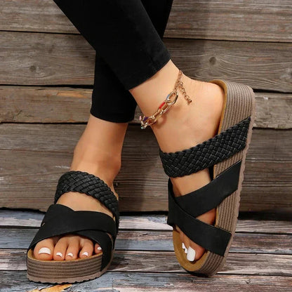 Madison | Women's Platform Sandals with Orthopedic Support | Stylish Comfort for Summer