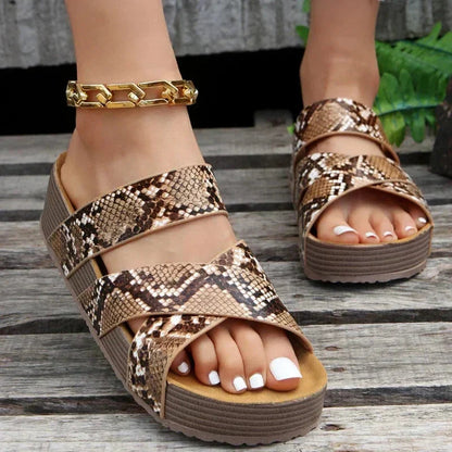 Madison | Women's Platform Sandals with Orthopedic Support | Stylish Comfort for Summer