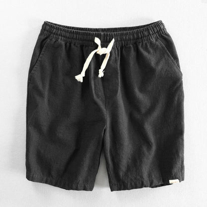 Madrid | Linen Shorts for Men with Adjustable Drawstring Waist | Breathable Comfort for Stylish Summer Days