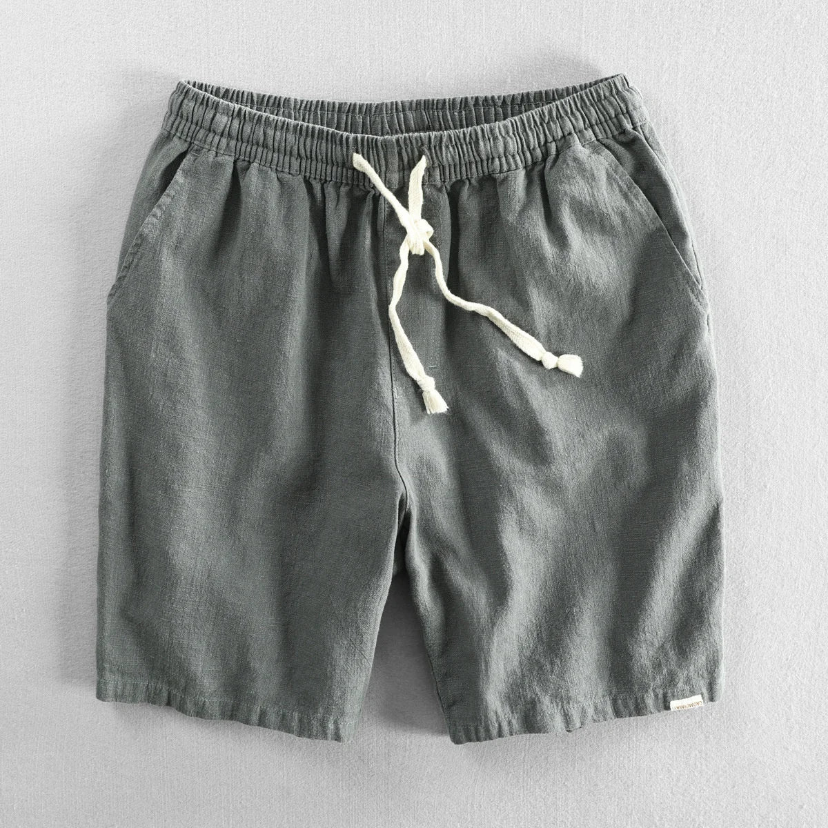 Madrid | Linen Shorts for Men with Adjustable Drawstring Waist | Breathable Comfort for Stylish Summer Days