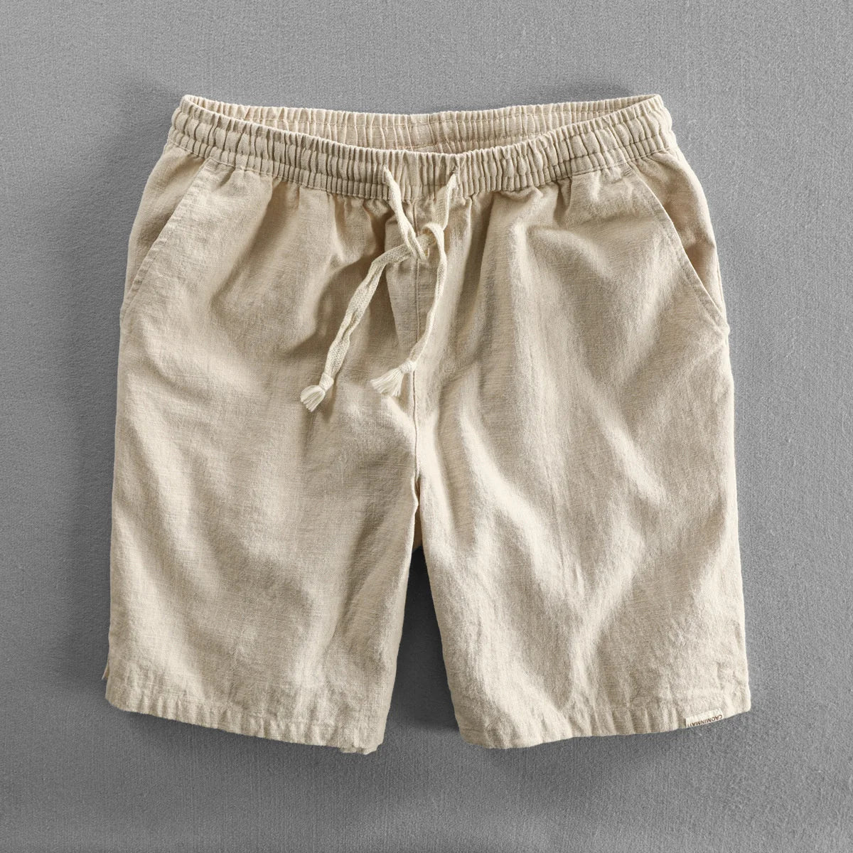 Madrid | Linen Shorts for Men with Adjustable Drawstring Waist | Breathable Comfort for Stylish Summer Days