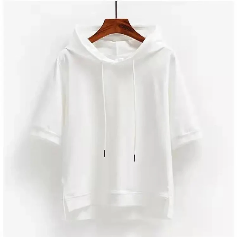 Maison Collection | Short Sleeve Hoodie with Lightweight Comfort | Casual Style for Everyday Wear