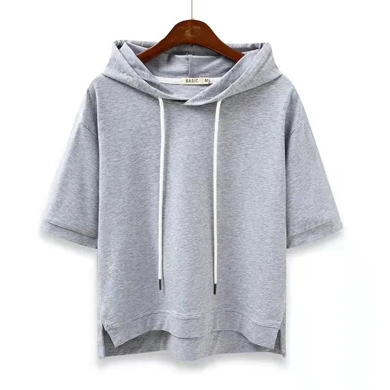 Maison Collection | Short Sleeve Hoodie with Lightweight Comfort | Casual Style for Everyday Wear