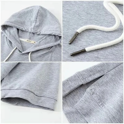 Maison Collection | Short Sleeve Hoodie with Lightweight Comfort | Casual Style for Everyday Wear
