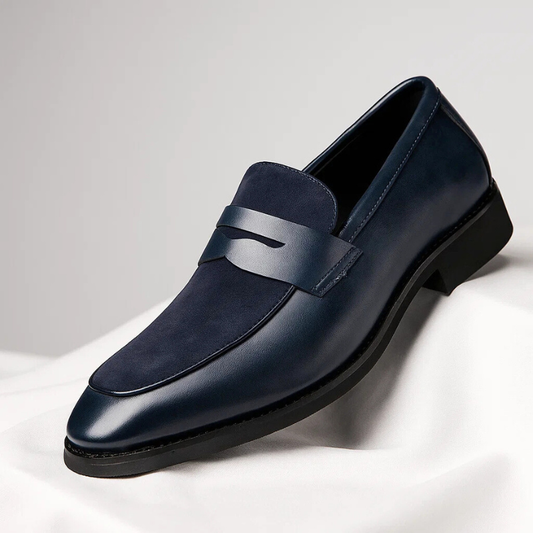 Marco | Black Loafers for Women with Cushioned Footbed | Elegant Comfort for Everyday Wear