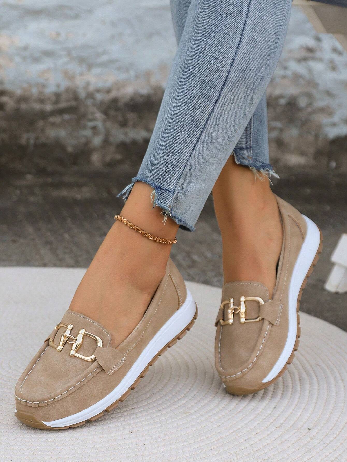 Maria Collection | Black Loafers for Women with Cushioned Footbed | Stylish Comfort for Everyday Wear