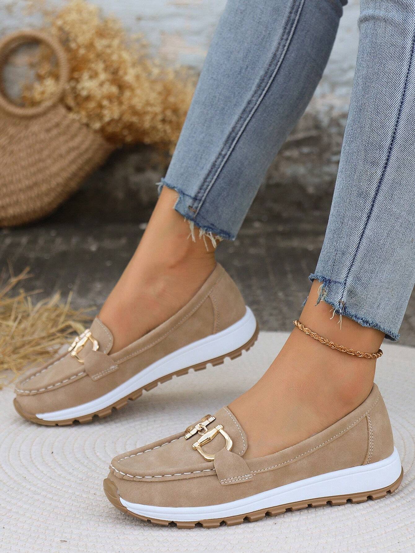 Maria Collection | Black Loafers for Women with Cushioned Footbed | Stylish Comfort for Everyday Wear