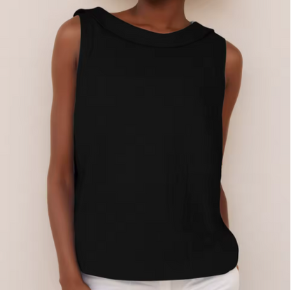 Maria Collection | Women's Sleeveless Top with Flattering Silhouette | Effortless Elegance for Summer Style