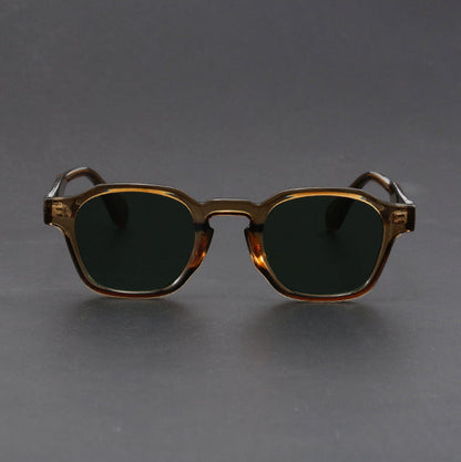 Maven Collection | Retro Square Sunglasses with UV Protection | Durable Frames for Timeless Style