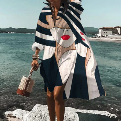 Maya Collection | Women's Summer Dress with Button Front Design | Effortless Style for Warm Days