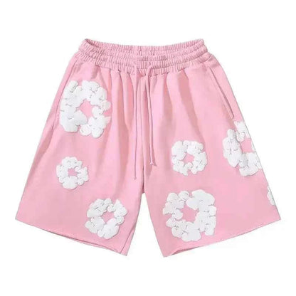 Men's Floral Print Shorts — Relaxed Streetwear Summer Fit 2