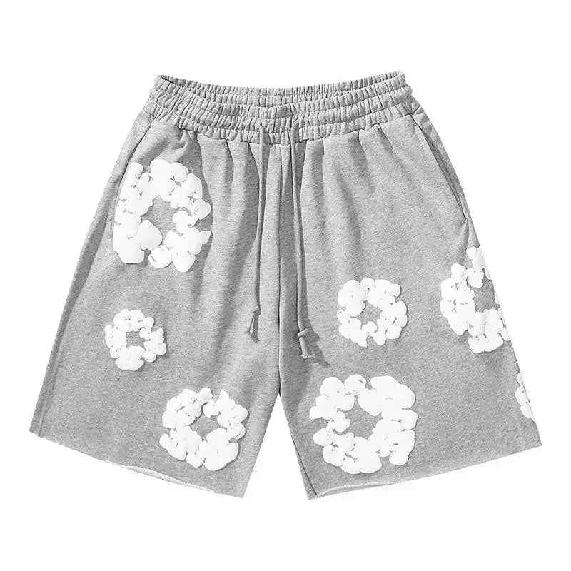 Men's Floral Print Shorts — Relaxed Streetwear Summer Fit 3