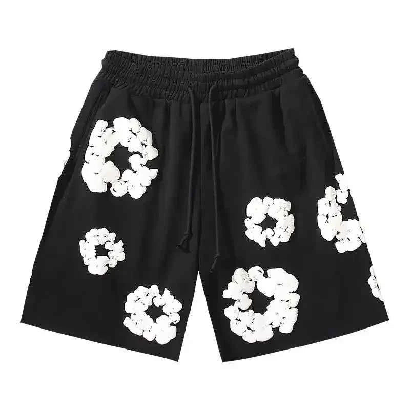Men's Floral Print Shorts — Relaxed Streetwear Summer Fit 4
