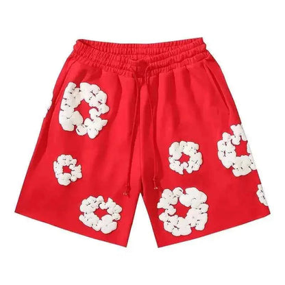 Men's Floral Print Shorts — Relaxed Streetwear Summer Fit 6