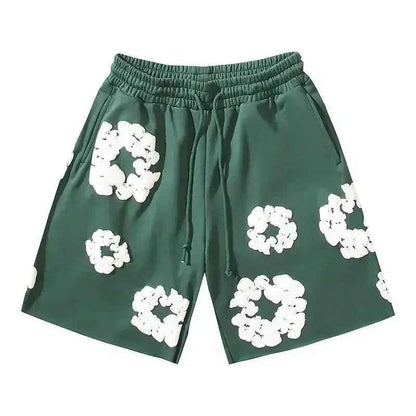 Men's Floral Print Shorts — Relaxed Streetwear Summer Fit 7