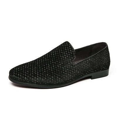 Milano Collection | Black Loafers for Women with Soft Italian Suede & Bonded Leather Insole | Luxurious Comfort for Classy Looks