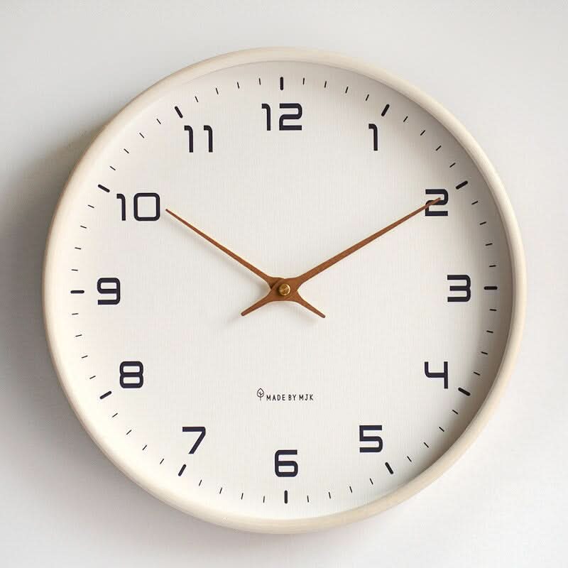 TIMEBLEND Silent Wooden Wall Clock — Scandinavian Design 4