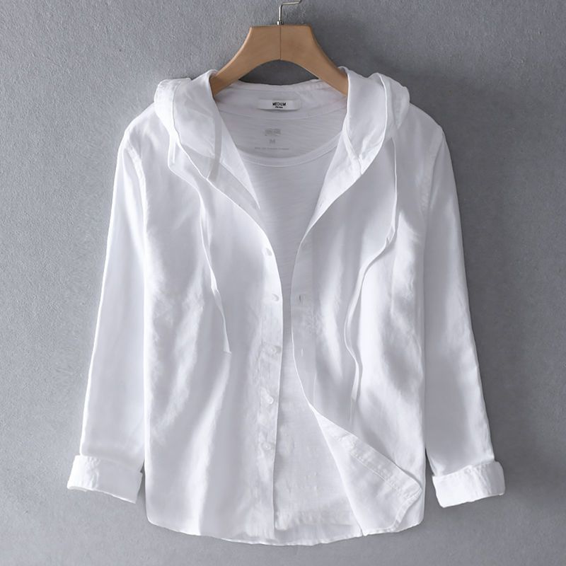 Nova Collection | Linen Hoodie with Tailored Relaxed Fit | Lightweight Comfort for Effortless Style