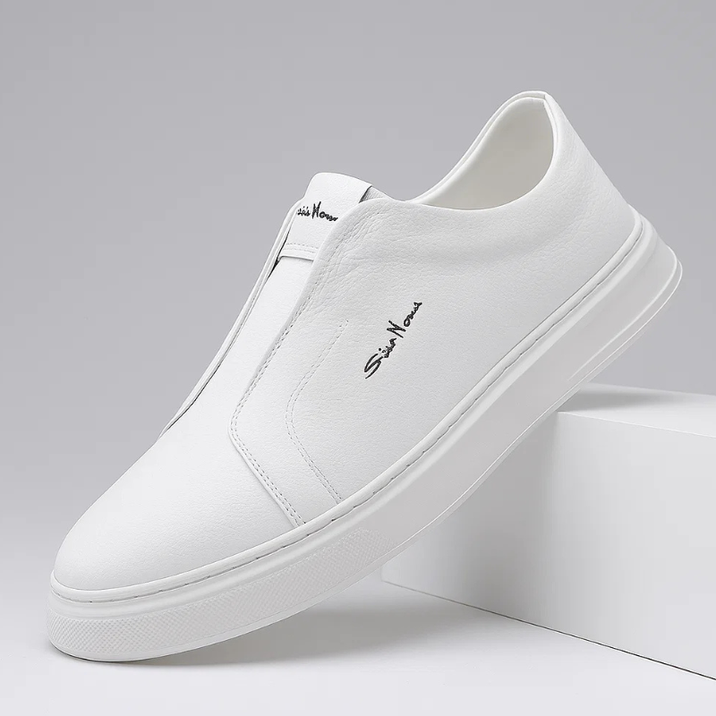 Nova Collection | Premium Vegan Leather Sneakers with No-Lace Design | Stylish and Comfortable Footwear for Everyday Wear