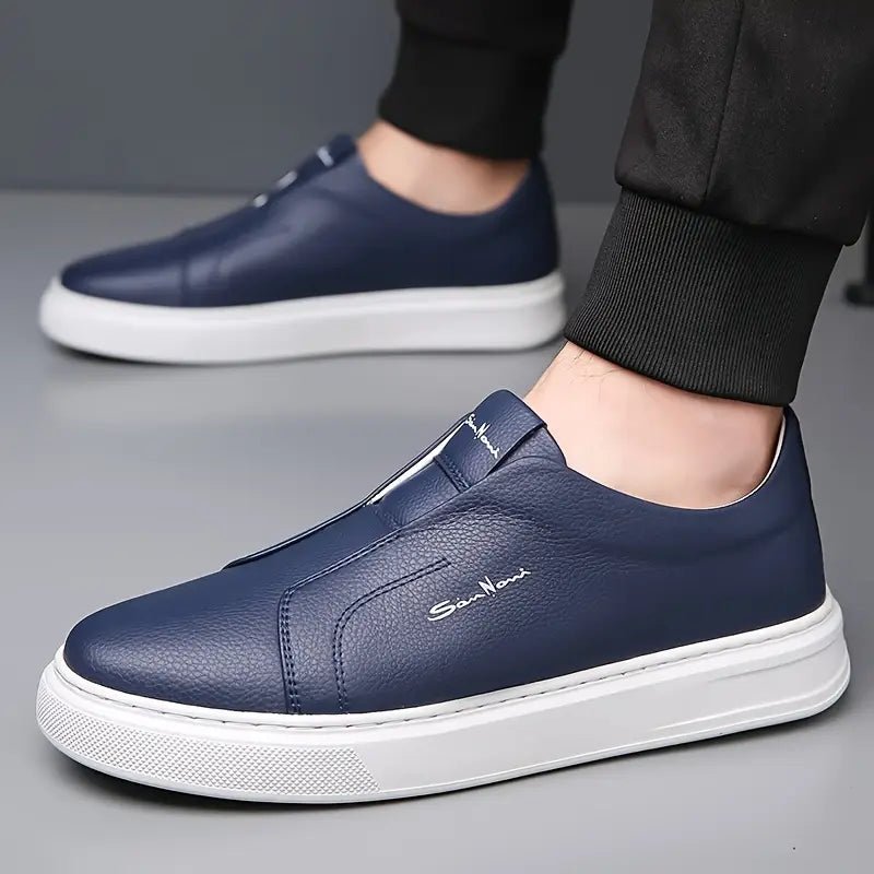 Nova Collection | Premium Vegan Leather Sneakers with No-Lace Design | Stylish and Comfortable Footwear for Everyday Wear