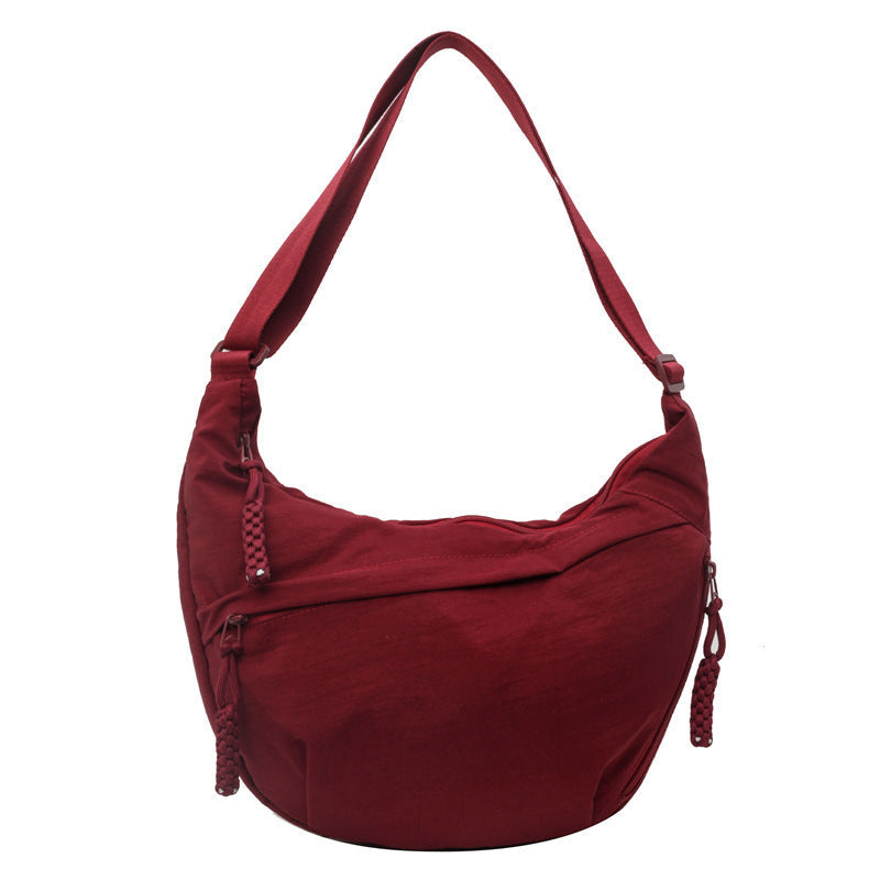 Unisex Crossbody Hip Bag — Water-Resistant Nylon Multi-Wear 10