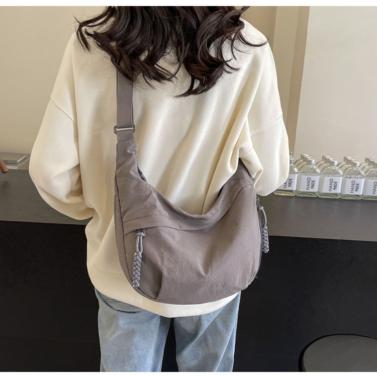 Unisex Crossbody Hip Bag — Water-Resistant Nylon Multi-Wear 3