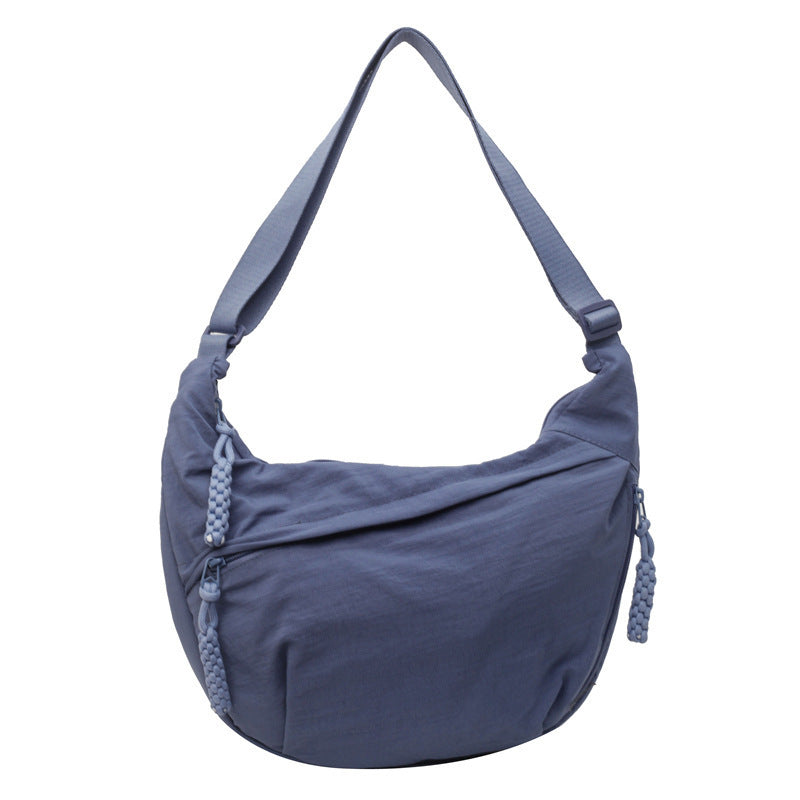 Unisex Crossbody Hip Bag — Water-Resistant Nylon Multi-Wear 11
