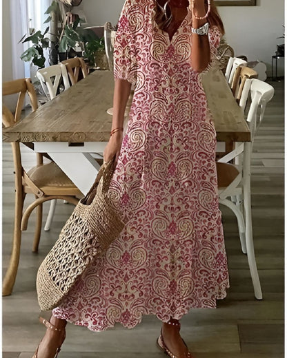 Celina™ Boho Magic Covering Dress — Flowy Bohemian Summer Dress 5