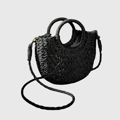 Pauline | Women's Handbag with Organic Texture & Rounded Silhouette | Chic Accessory for Effortless Summer Style