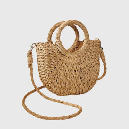 Pauline | Women's Handbag with Organic Texture & Rounded Silhouette | Chic Accessory for Effortless Summer Style