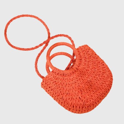 Pauline | Women's Handbag with Organic Texture & Rounded Silhouette | Chic Accessory for Effortless Summer Style