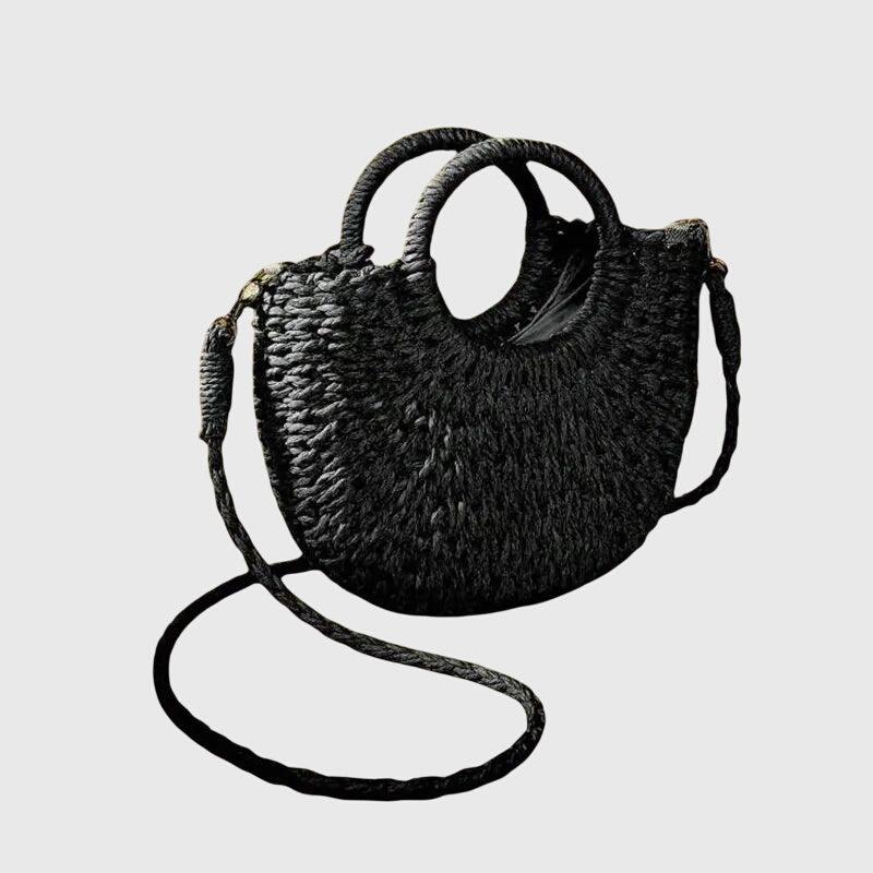 Pauline | Women's Handbag with Organic Texture & Rounded Silhouette | Stylish Accessory for Effortless Summer Charm