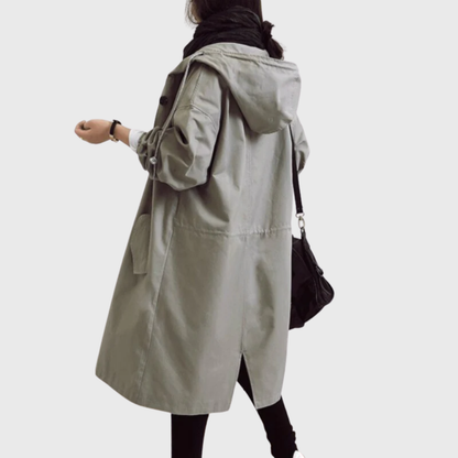 Women's Waterproof Trench Coat — Belted All-Weather Style 7