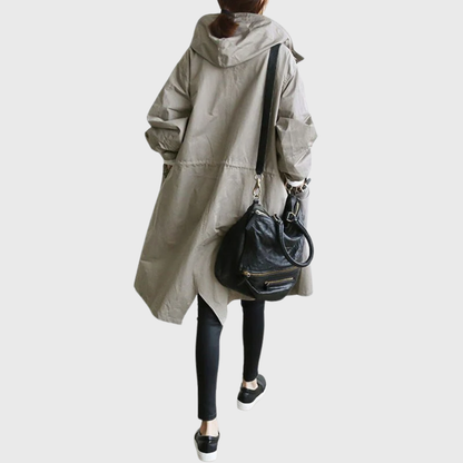 Women's Waterproof Trench Coat — Belted All-Weather Style 8