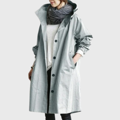 Women's Waterproof Trench Coat — Belted All-Weather Style 3