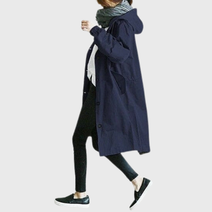 Women's Waterproof Trench Coat — Belted All-Weather Style 5